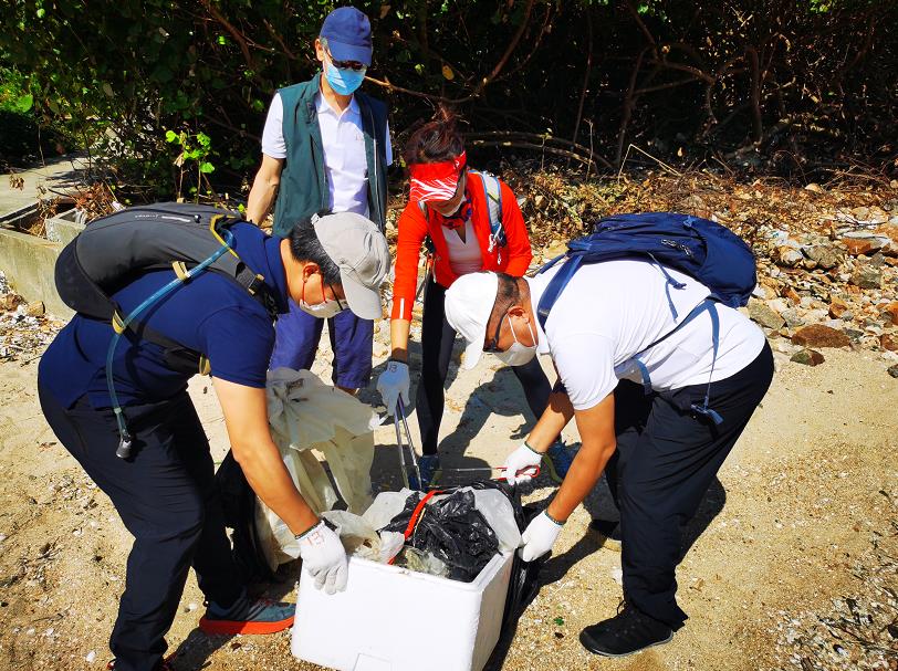 中國石化駐港企業、香港沙灘及郊野公園關注組